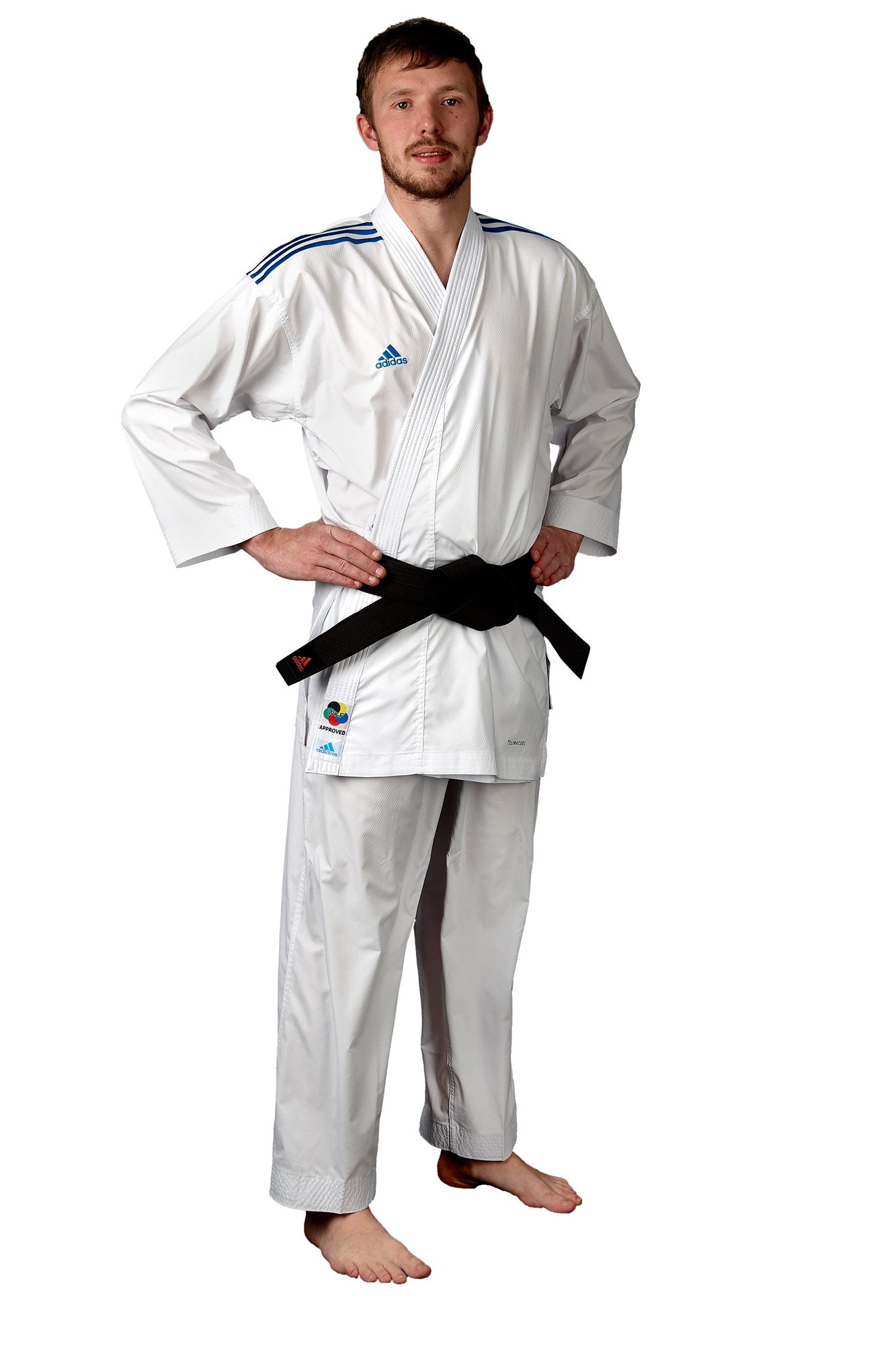 Karategi Adidas "ADILIGHT (Blue Stripes) – Capital - Dojo Martial